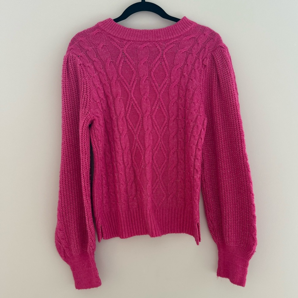 Crown & Ivy Pink Crew Neck Sweater women’s medium